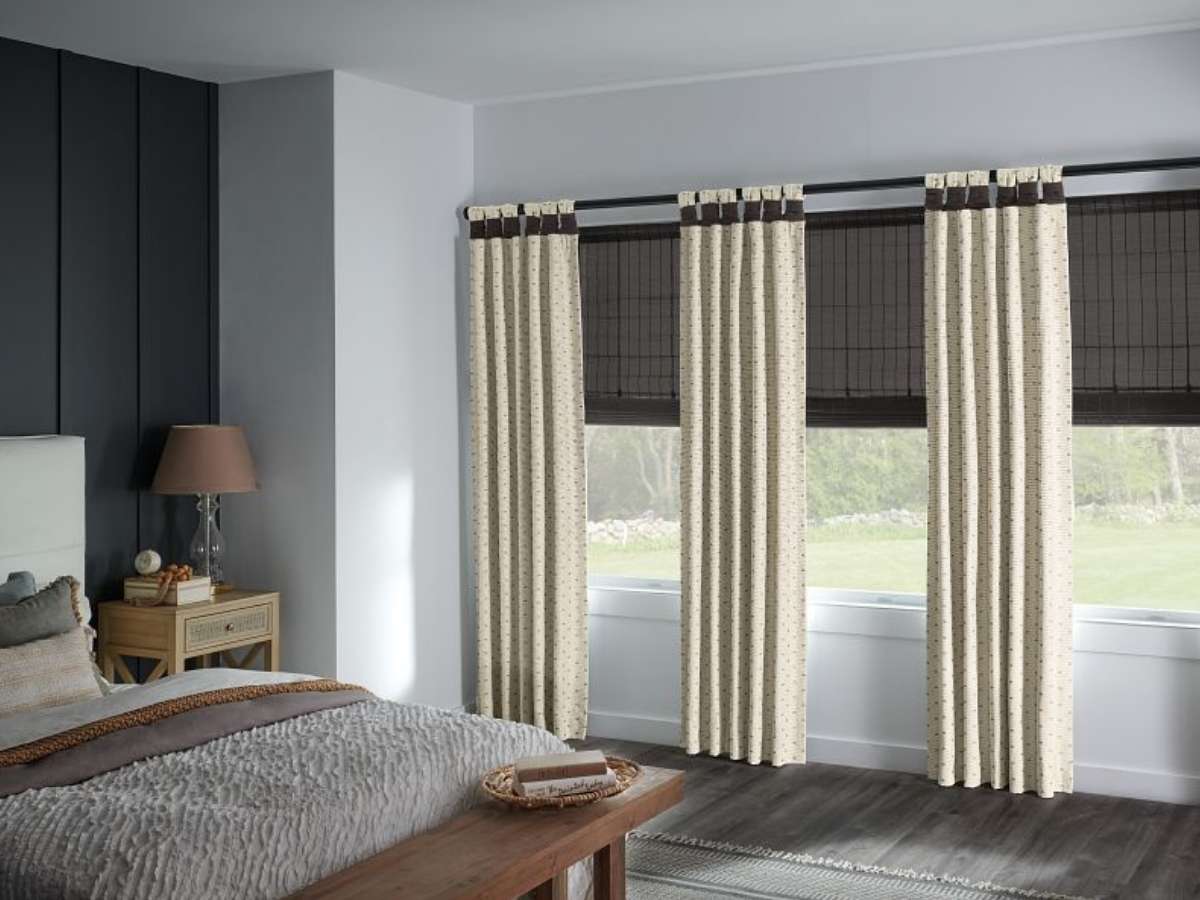 Graber Roller Shades with UltraLite Cordless Lift and Flat Valance (2)