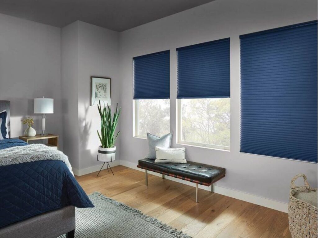 Selecting the Right Heat-Blocking Window Shades 1 Cellular Shades are considered heat-blocking shades due to their insulating properties.
